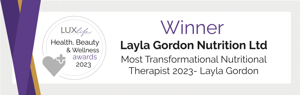 Lux Life Magazine health, beauty & wellness awards 2023 winner Layla Gordon